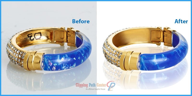 Jewelry photo retouching services