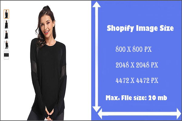 Shopify Product Image Size for eCommerce Store