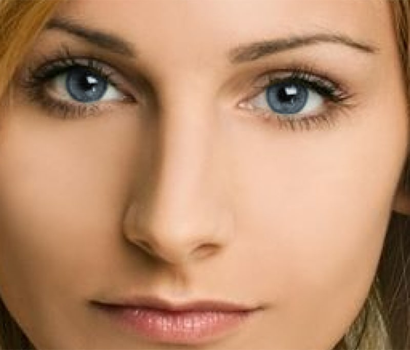 natural eye color after modifying the saturation