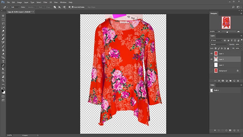 Combining both images