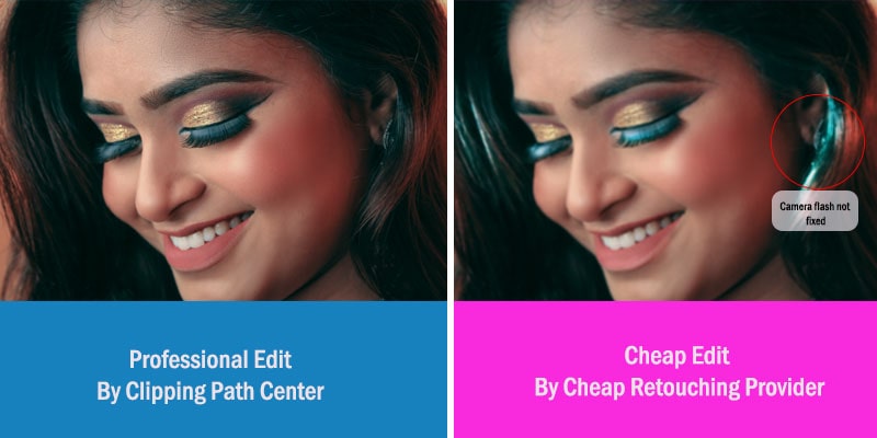 Flows of cheap retouching
