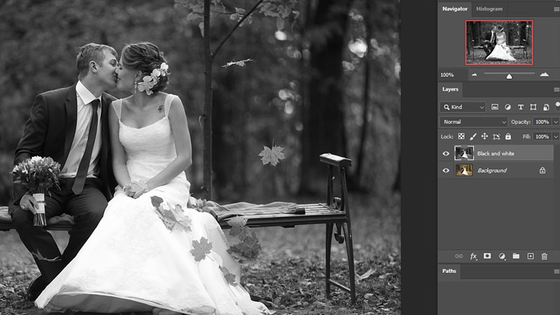 Adjustment the picture