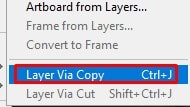 Layer Via Copy option