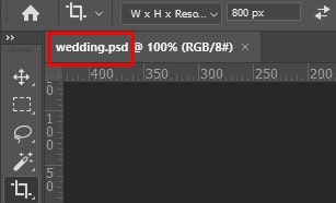 name with Psd. format
