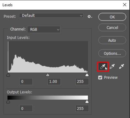 Black Eyedropper icon 