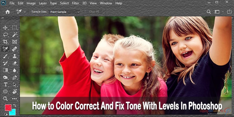 How to Color Correct And Fix Tone With Levels In Photoshop