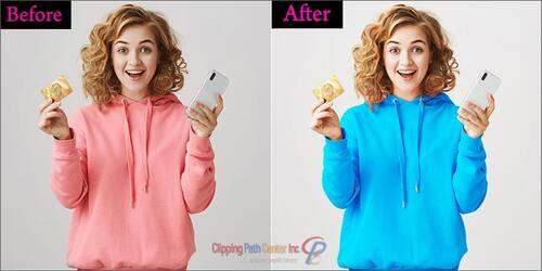 Model Photography Color Correction 