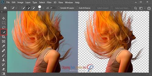 Photo Masking With Selection Tool