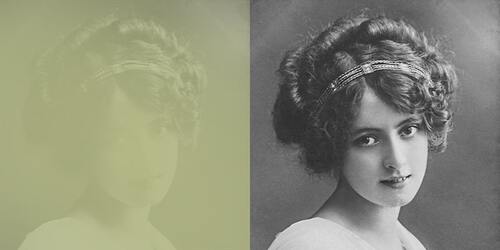 Photo restoration process