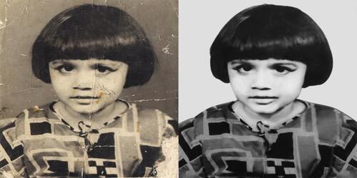 Restoring Antique Photo