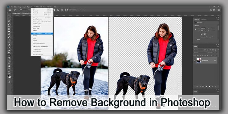 How to Remove Background Photoshop