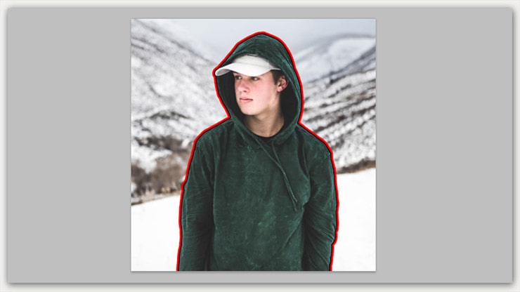 How to Outline Edges With Several Colors