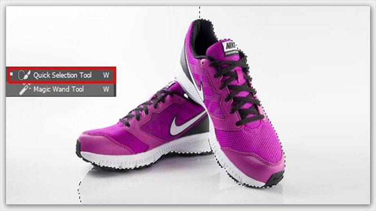 Edit Background Using the Selection Tool