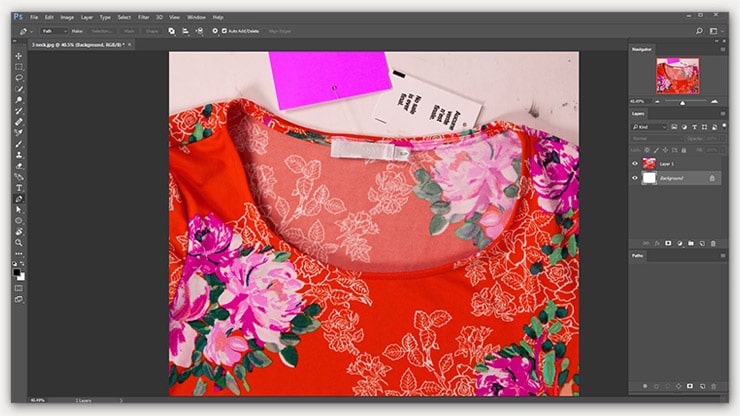 Open the inner side Photo