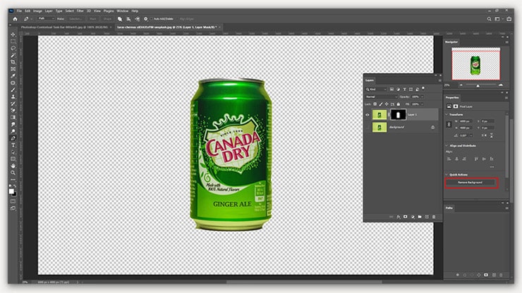 Make the Background Transparent
