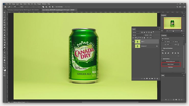 Select Quick Actions