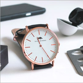 A watch with stray reflections, unedited.