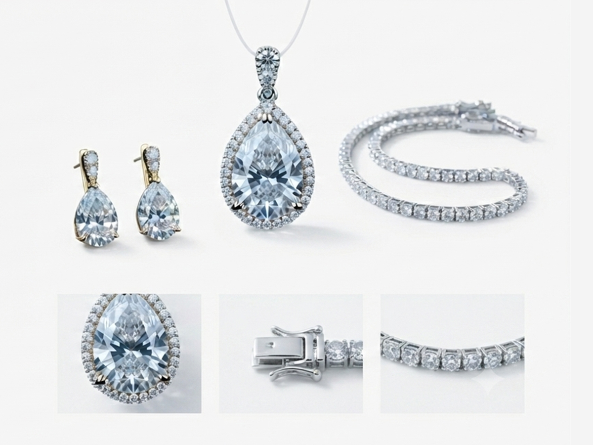Consistent premium jewelry photo editing