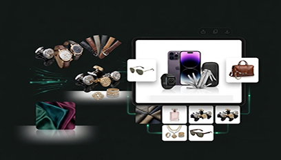 E-commerce image editing service — a full product catalogue edited to one standard