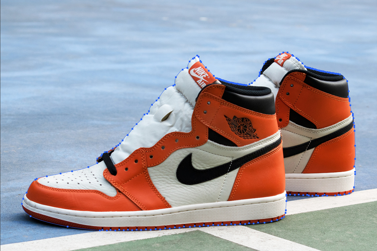 shoe clipping path Service